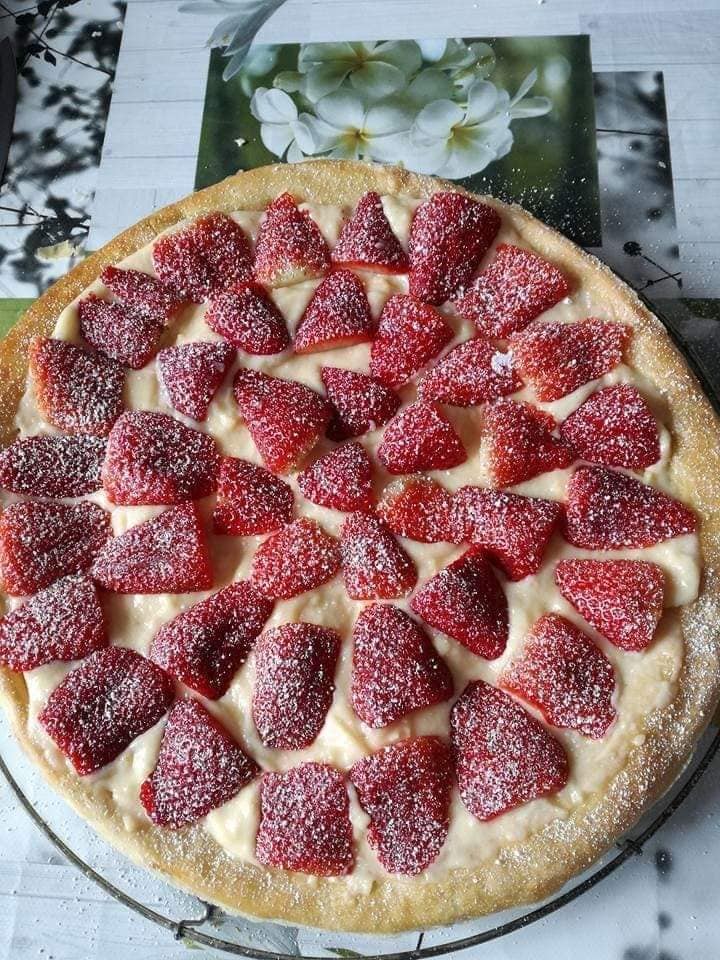 Tarte aux fraises